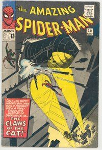 E020 AMAZING SPIDER-MAN comic book #30 Steve Ditko