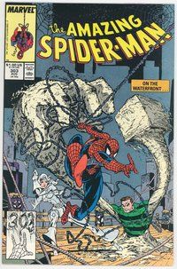 E293 AMAZING SPIDER-MAN comic book #303 Todd McFarlane