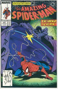 E295 AMAZING SPIDER-MAN comic book #305 Todd McFarlane