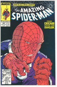 E297 AMAZING SPIDER-MAN comic book #307 Todd McFarlane