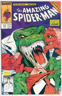E303 AMAZING SPIDER-MAN comic book #313 Todd McFarlane