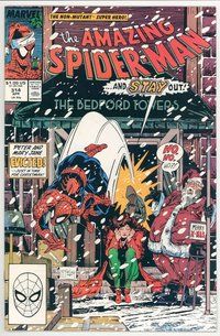 E304 AMAZING SPIDER-MAN comic book #314 Todd McFarlane