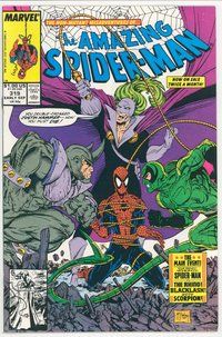 E309 AMAZING SPIDER-MAN comic book #319 Todd McFarlane