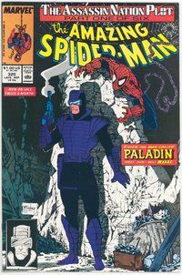 E310 AMAZING SPIDER-MAN comic book #320 Todd McFarlane
