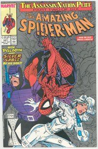 E311 AMAZING SPIDER-MAN comic book #321 Todd McFarlane