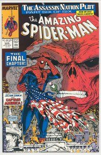 E314 AMAZING SPIDER-MAN comic book #325 Todd McFarlane