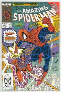 E316 AMAZING SPIDER-MAN comic book #327 Erik Larsen