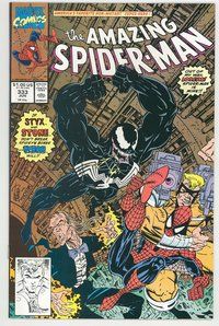 E322 AMAZING SPIDER-MAN comic book #333 Erik Larsen