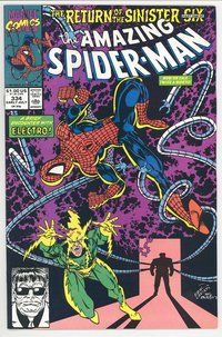 E323 AMAZING SPIDER-MAN comic book #334 Erik Larsen