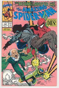 E325 AMAZING SPIDER-MAN comic book #336 Erik Larsen