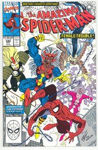 E329 AMAZING SPIDER-MAN comic book #340 Erik Larsen