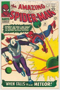 E026 AMAZING SPIDER-MAN comic book #36 Steve Ditko