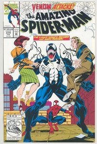 E333 AMAZING SPIDER-MAN comic book #374 Venom