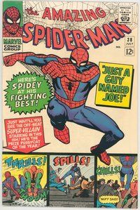E028 AMAZING SPIDER-MAN comic book #38 Steve Ditko