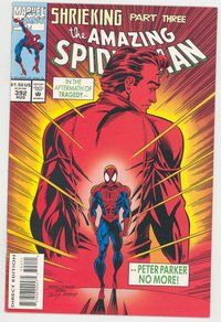 E342 AMAZING SPIDER-MAN comic book #392 Mark Bagley