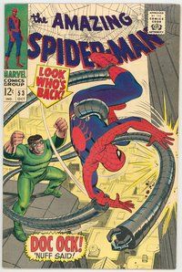 E043 AMAZING SPIDER-MAN comic book #53 John Romita