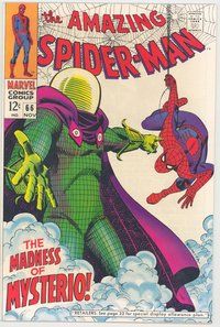 E056 AMAZING SPIDER-MAN comic book #66 John Romita