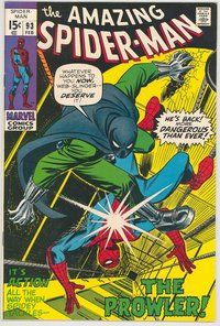 E083 AMAZING SPIDER-MAN comic book #93 John Romita