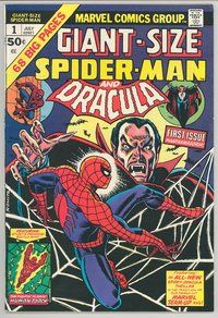 E723 GIANT-SIZE SPIDER-MAN comic book #1 John Romita