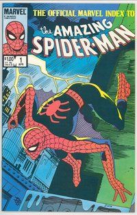 E743 OFFICIAL MARVEL INDEX TO AMAZING SPIDER-MAN comic book #1