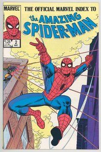 E744 OFFICIAL MARVEL INDEX TO AMAZING SPIDER-MAN comic book #2