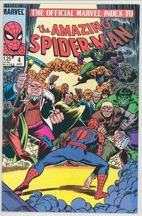 E746 OFFICIAL MARVEL INDEX TO AMAZING SPIDER-MAN comic book #4