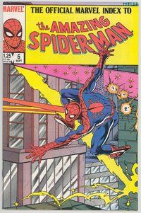 E748 OFFICIAL MARVEL INDEX TO AMAZING SPIDER-MAN comic book #6