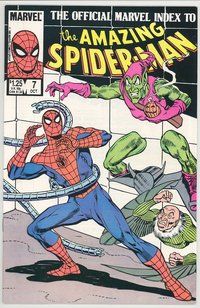 E749 OFFICIAL MARVEL INDEX TO AMAZING SPIDER-MAN comic book #7