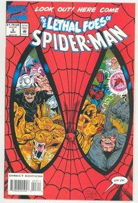 E726 LETHAL FOES OF SPIDER-MAN comic book #3 David Boller
