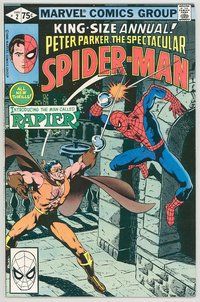 E556 SPECTACULAR SPIDER-MAN ANNUAL comic book #2
