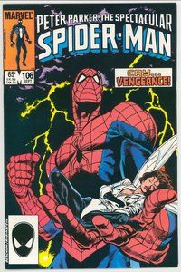 E466 SPECTACULAR SPIDER-MAN comic book #106 Marc Beachum