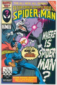 E477 SPECTACULAR SPIDER-MAN comic book #117