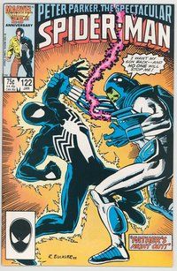 E482 SPECTACULAR SPIDER-MAN comic book #122 Rich Buckler