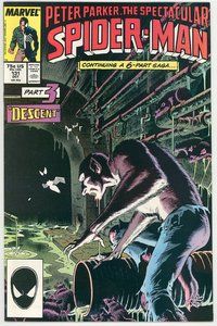 E491 SPECTACULAR SPIDER-MAN comic book #131 Mike Zeck