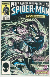 E492 SPECTACULAR SPIDER-MAN comic book #132 Mike Zeck