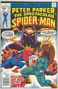 E374 SPECTACULAR SPIDER-MAN comic book #14 Sal Buscema