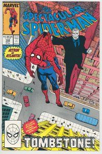E502 SPECTACULAR SPIDER-MAN comic book #142 Punisher, Sal Buscema