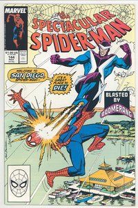 E504 SPECTACULAR SPIDER-MAN comic book #144 Sal Buscema