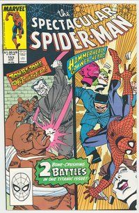 E513 SPECTACULAR SPIDER-MAN comic book #153 Sal Buscema