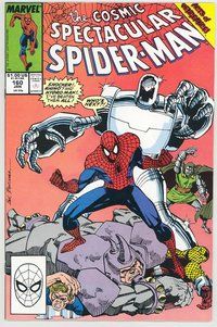 E520 SPECTACULAR SPIDER-MAN comic book #160 Sal Buscema