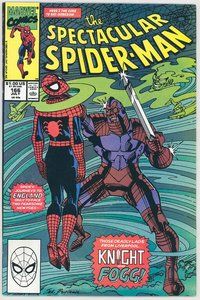 E525 SPECTACULAR SPIDER-MAN comic book #166 Sal Buscema