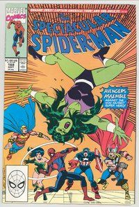E527 SPECTACULAR SPIDER-MAN comic book #168