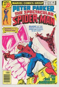 E386 SPECTACULAR SPIDER-MAN comic book #26 Jim Mooney
