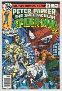 E388 SPECTACULAR SPIDER-MAN comic book #28 Frank Miller