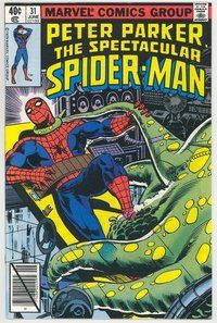E391 SPECTACULAR SPIDER-MAN comic book #31 Jim Mooney