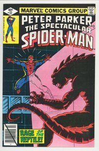 E392 SPECTACULAR SPIDER-MAN comic book #32 Bob Layton