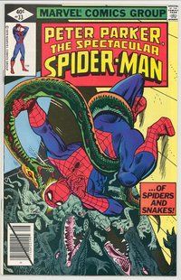 E393 SPECTACULAR SPIDER-MAN comic book #33 Jim Mooney