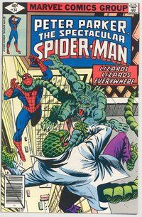E394 SPECTACULAR SPIDER-MAN comic book #34 Jim Mooney