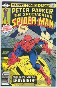 E395 SPECTACULAR SPIDER-MAN comic book #35