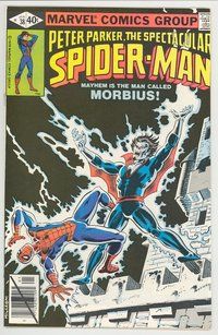 E398 SPECTACULAR SPIDER-MAN comic book #38 Al Milgrom